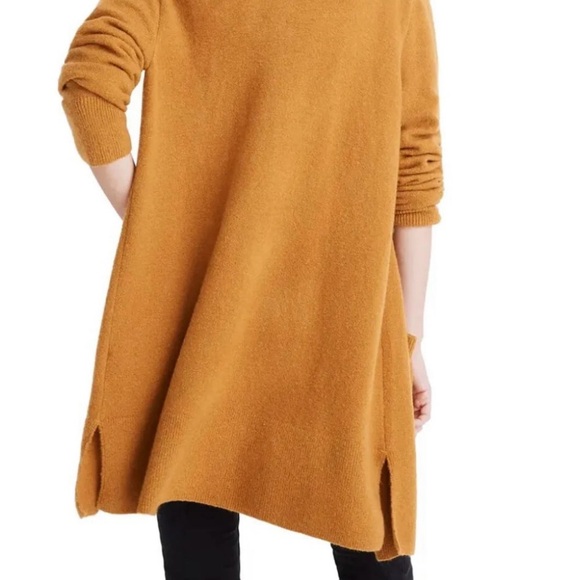 Madewell Kent Cardigan Sweater Golden Harvest alpaca Wool Blend cozy yarn Small - Picture 6 of 8